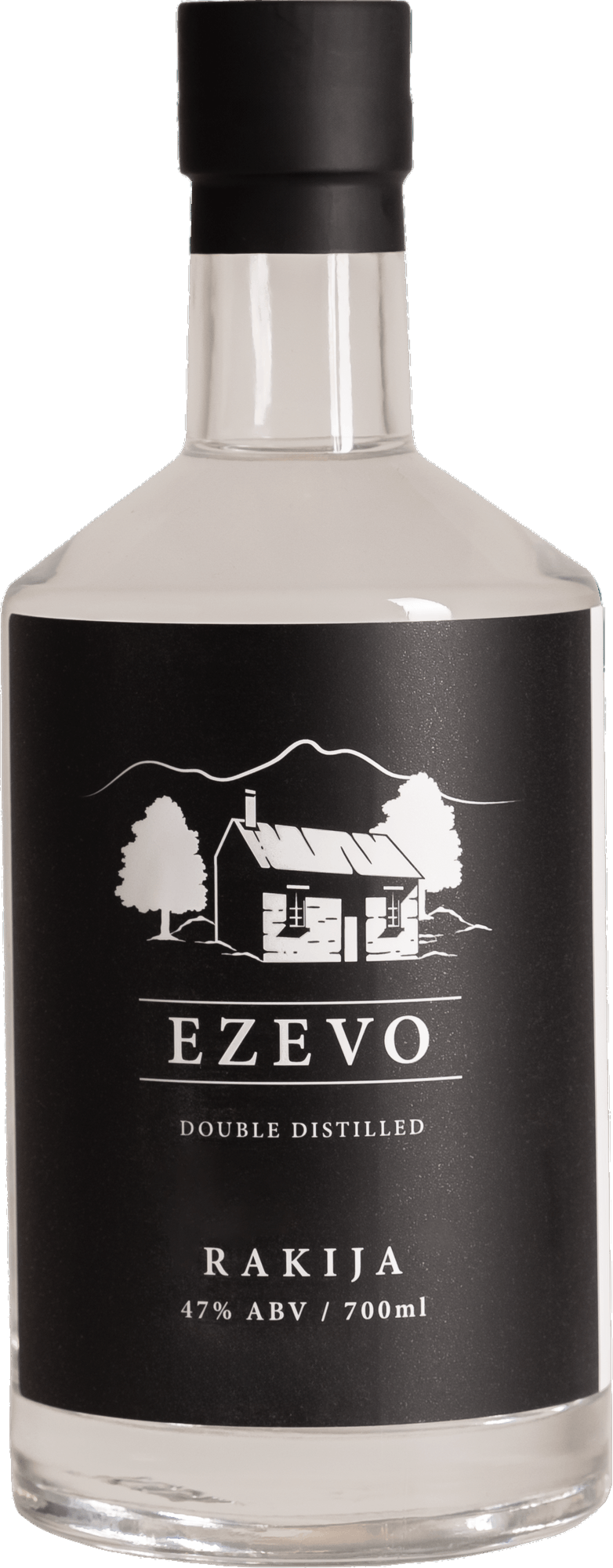 Kabina Distilling Ezevo Rakija 47% ABV bottle